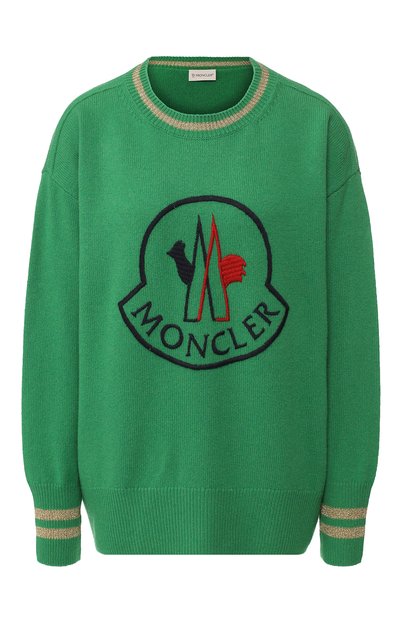 Женский пуловер из смеси шерсти и кашемира MONCLER, арт. D2-093-90508-50-9489Y