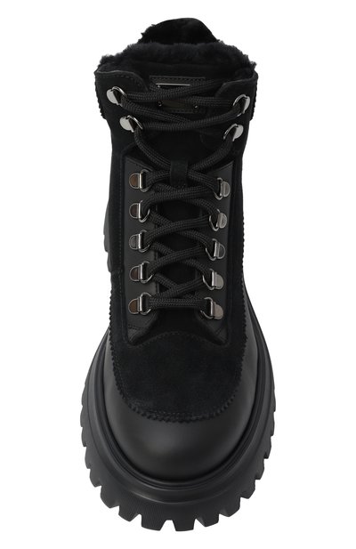 Кожаные ботинки DOLCE & GABBANA, арт. DA5177/AL696/37-38, фото 4