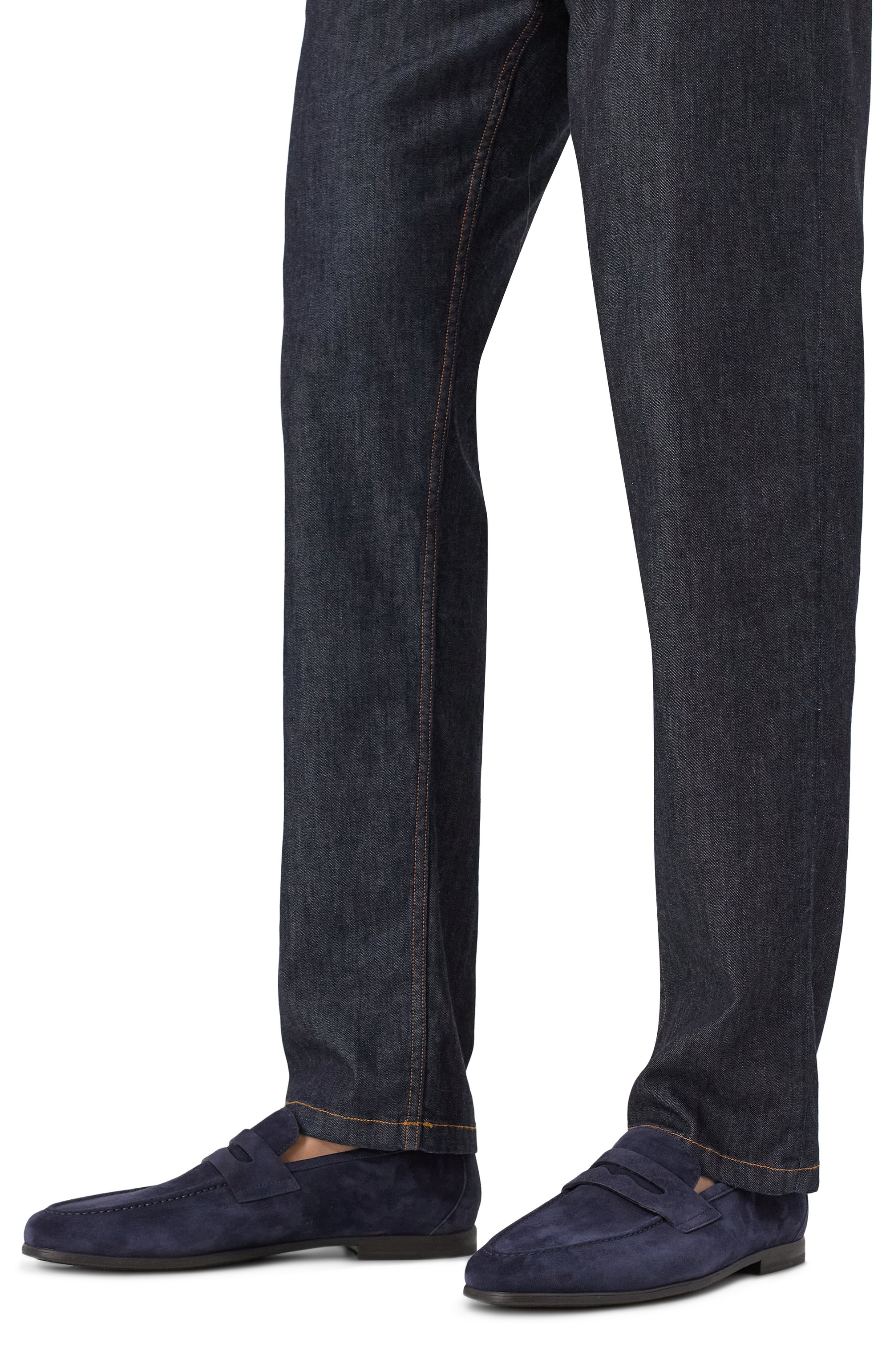 Замшевые пенни-лоферы CANALI, арт. 661210E/RB01107, фото 3