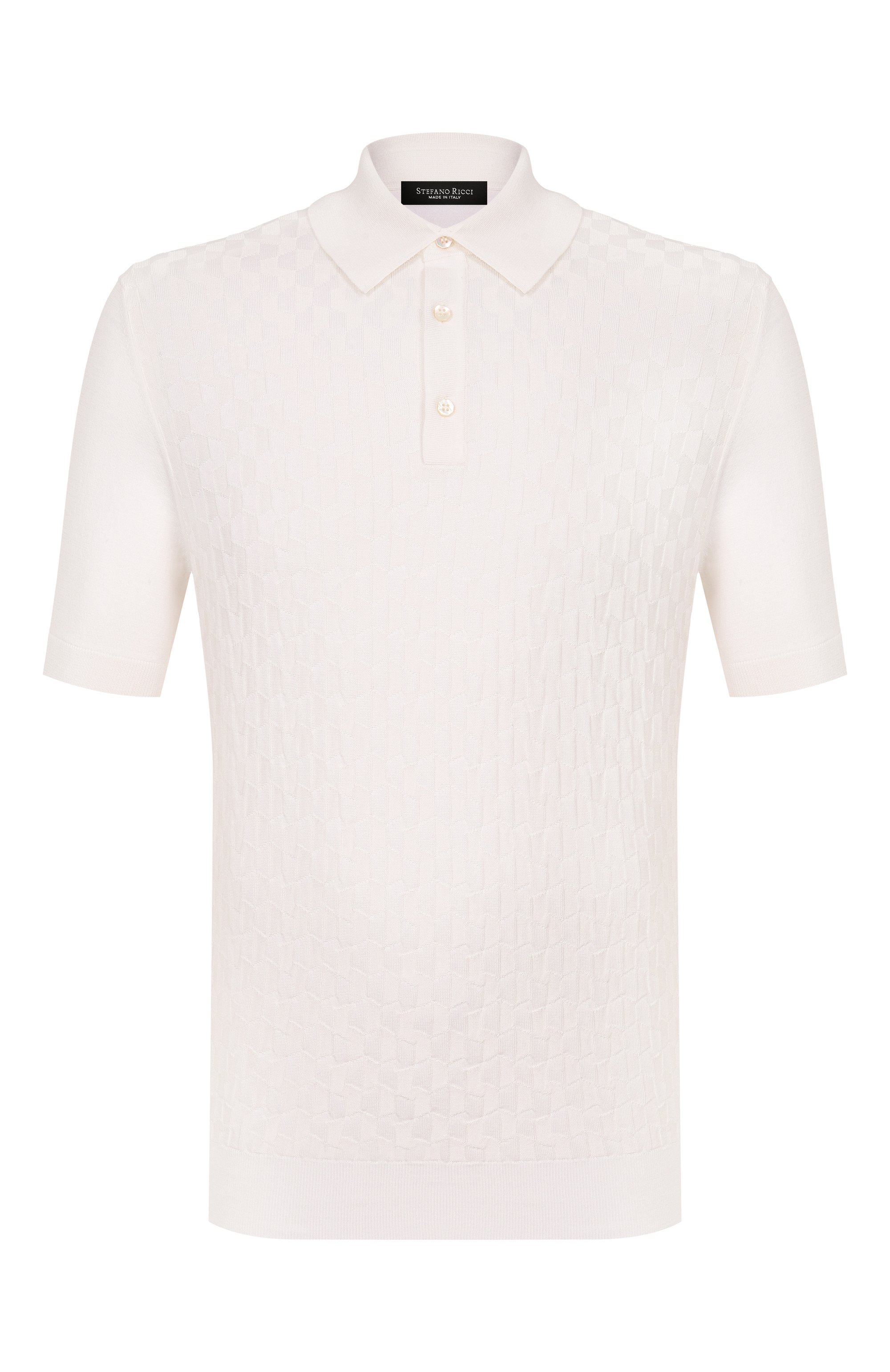 Поло из шелка и хлопка STEFANO RICCI, арт. K818110P13/F26176, фото 1