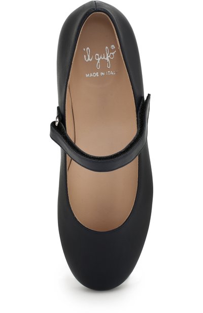 Кожаные туфли с застежками велькро IL GUFO синего цвета по цене 21650 руб., арт. G289/VITELL0 NAPPAC0/35-40, фото 4 Кожаные туфли с застежками велькро IL GUFO, арт. G289/VITELL0 NAPPAC0/35-40, фото 4