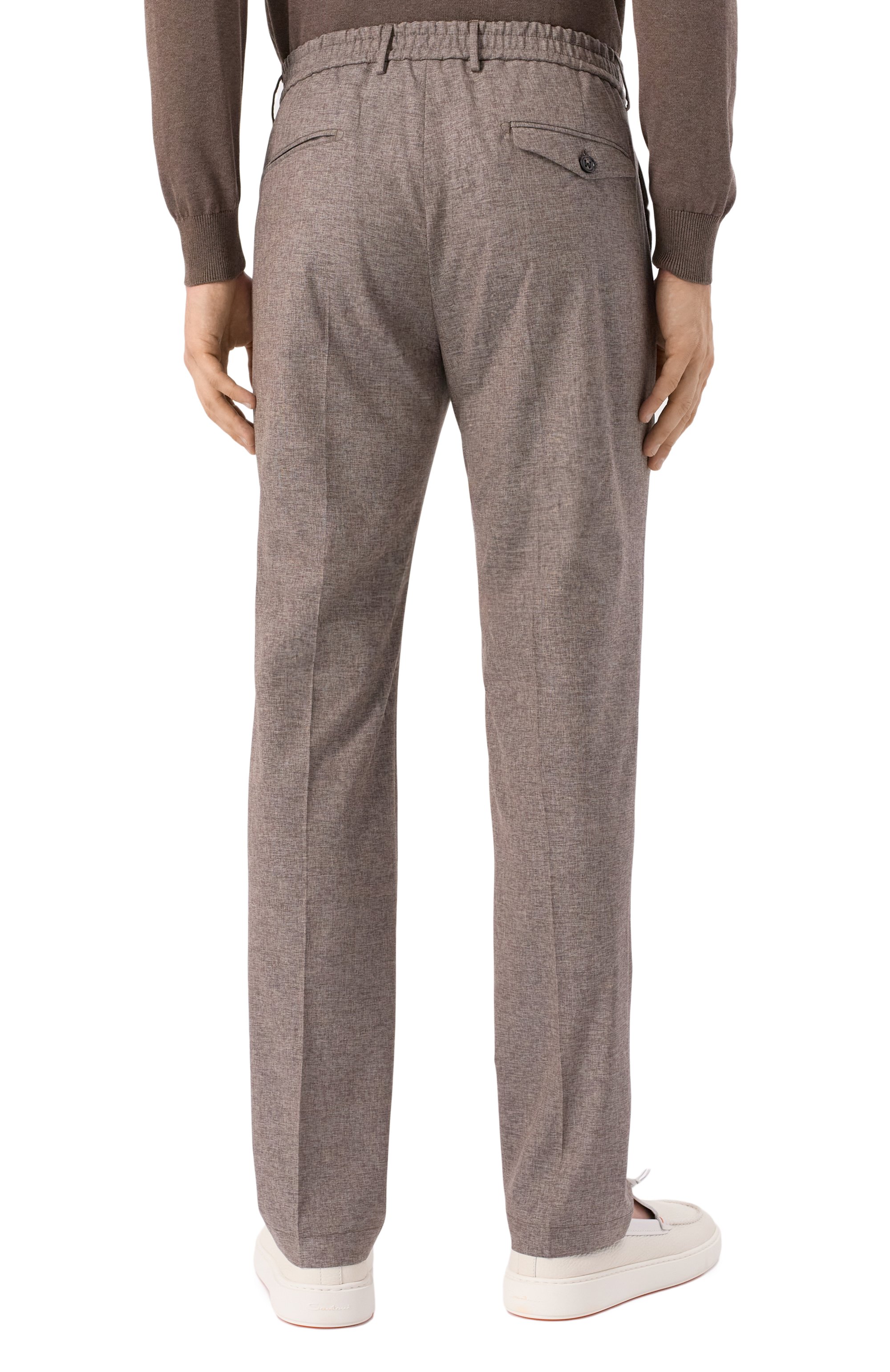 Брюки из шерсти и хлопка BERWICH, арт. BERT0/GB1866, фото 4