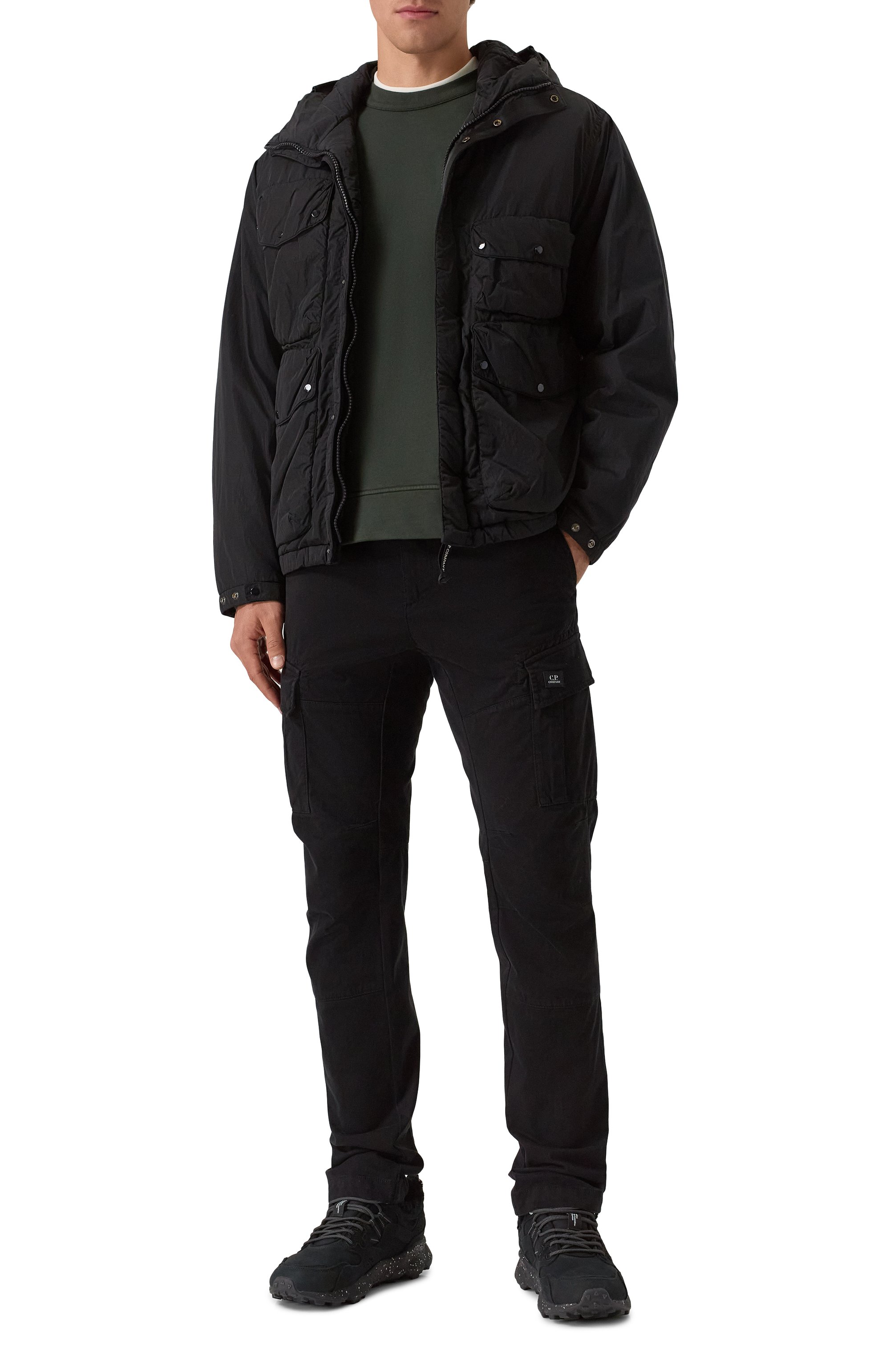 Утепленная куртка C.P. COMPANY, арт. 19CM0W010A005904G, фото 2
