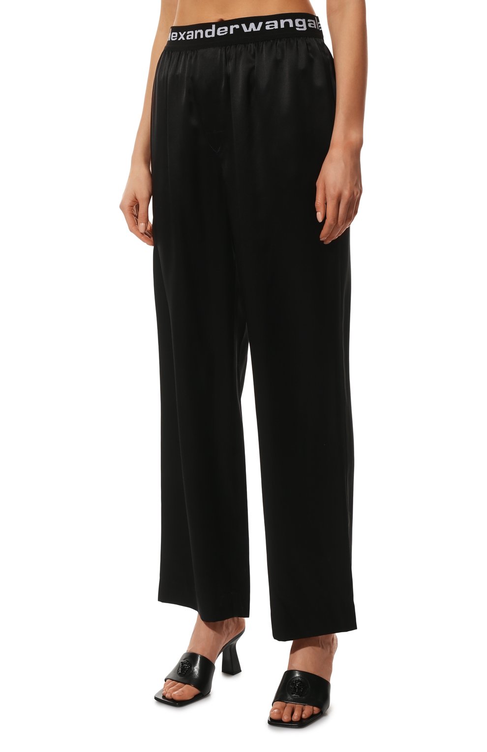 Шелковые брюки ALEXANDERWANG.T, арт. 4WC2214076, фото 3