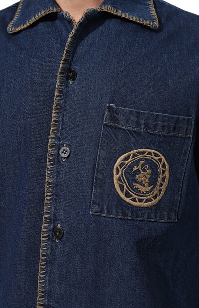 Джинсовая рубашка DROLE DE MONSIEUR, арт. D-SH152-C0118-SW, фото 5