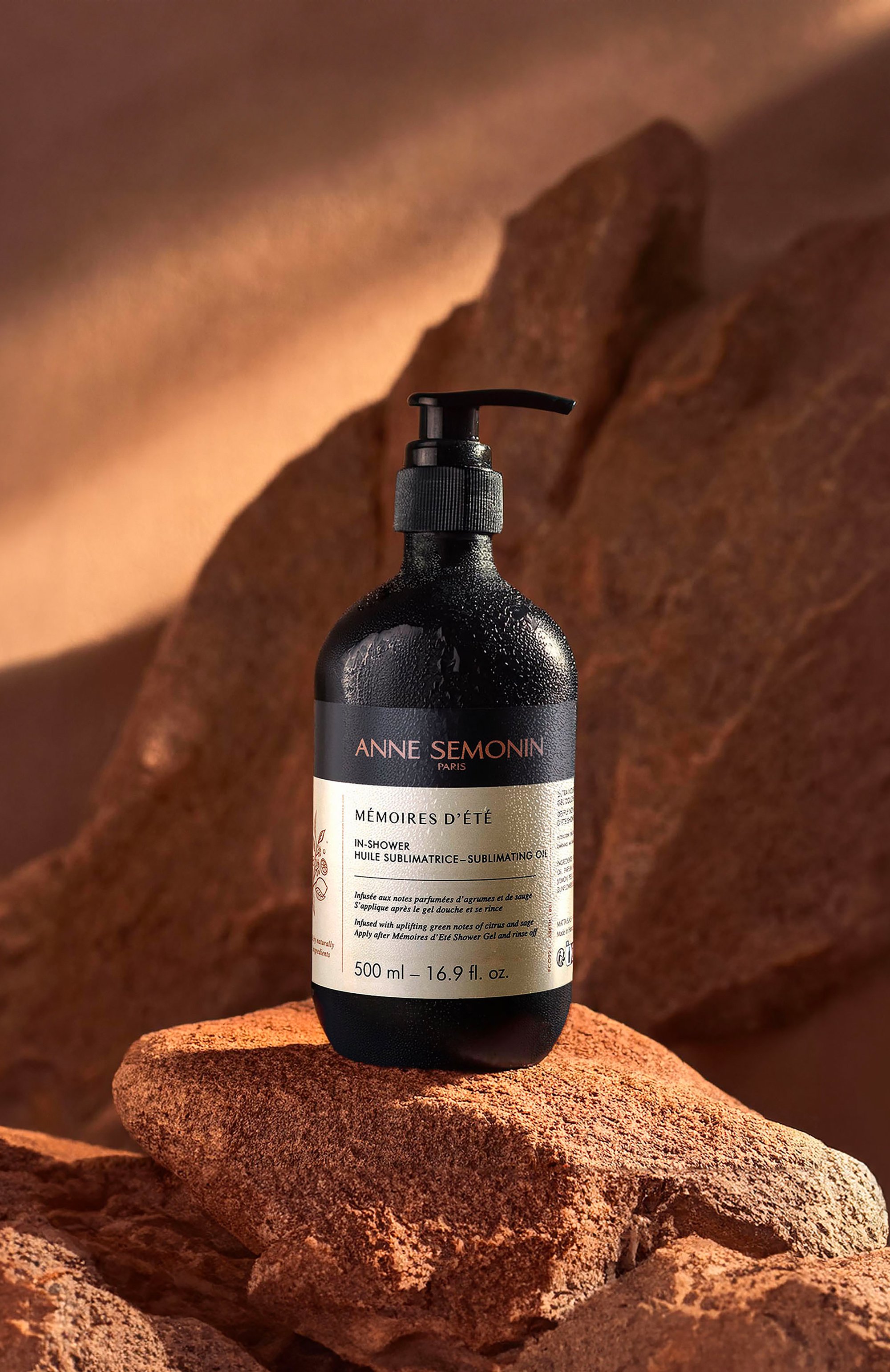 Питательное масло для душа "летние воспоминания" (500ml) ANNE SEMONIN, арт. 3700084611914, фото 2