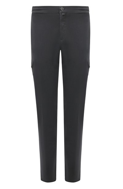Мужские хлопковые брюки-карго KITON, арт. UPLACTJ0200C