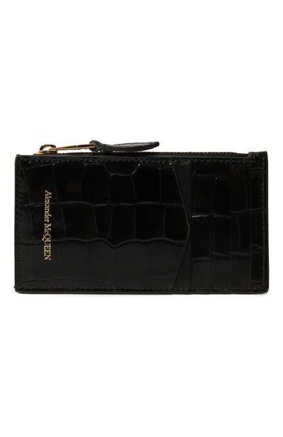 Женский кожаный футляр для кредитных карт ALEXANDER MCQUEEN, арт. 632037/1JMFG
