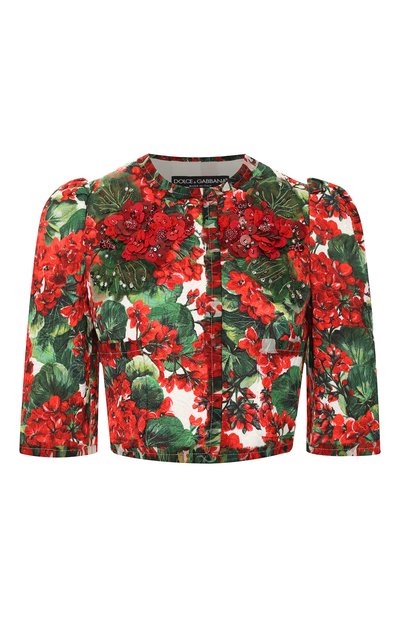 Женский жакет с принтом DOLCE & GABBANA, арт. F28MZZ/HSMY7