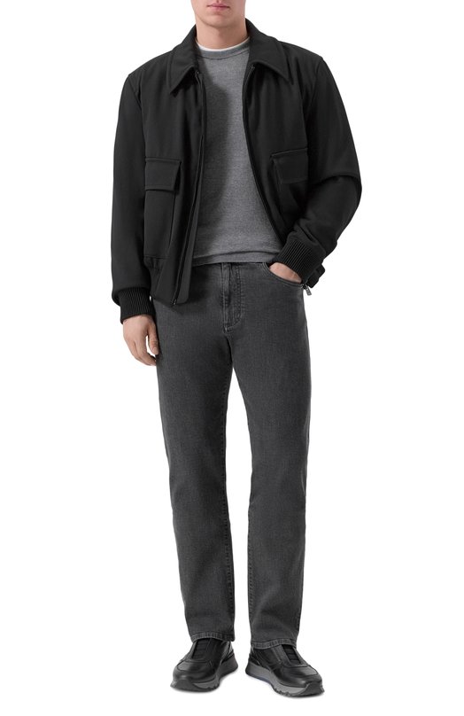 Кожаные кроссовки Gio7 Blu Barrett GI0-13805.1 Чёрный  GI0-13805.1 Фото 2