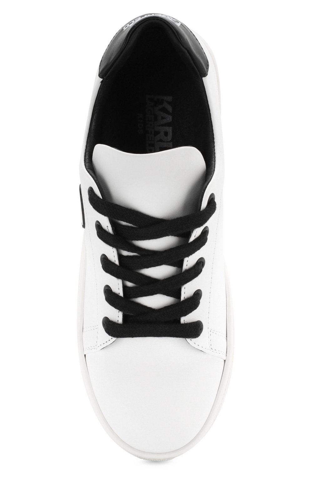 Кожаные кеды KARL LAGERFELD KIDS, арт. Z29016/36-39, фото 4