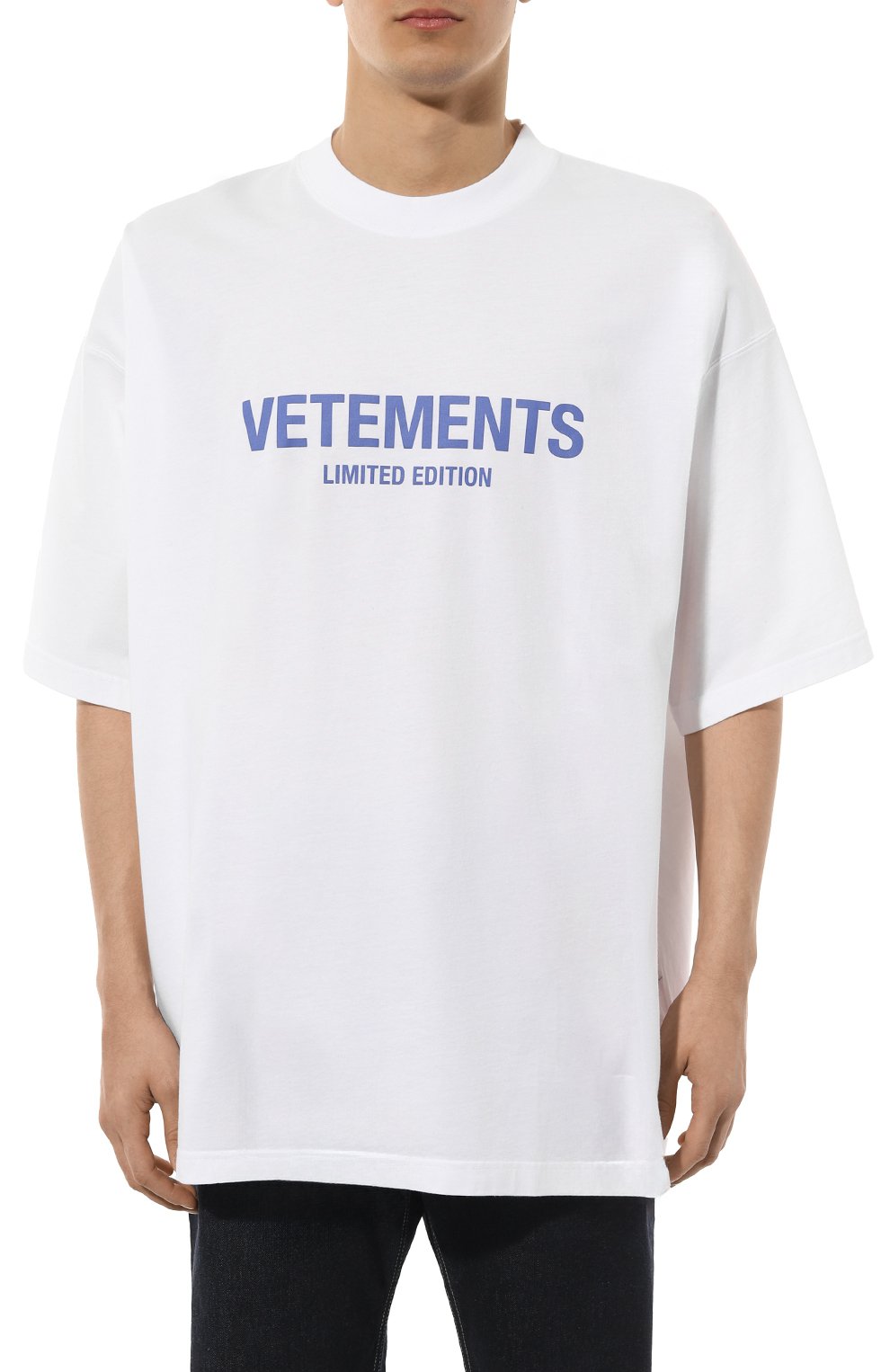 Хлопковая футболка VETEMENTS, арт. UE64TR800W, фото 3