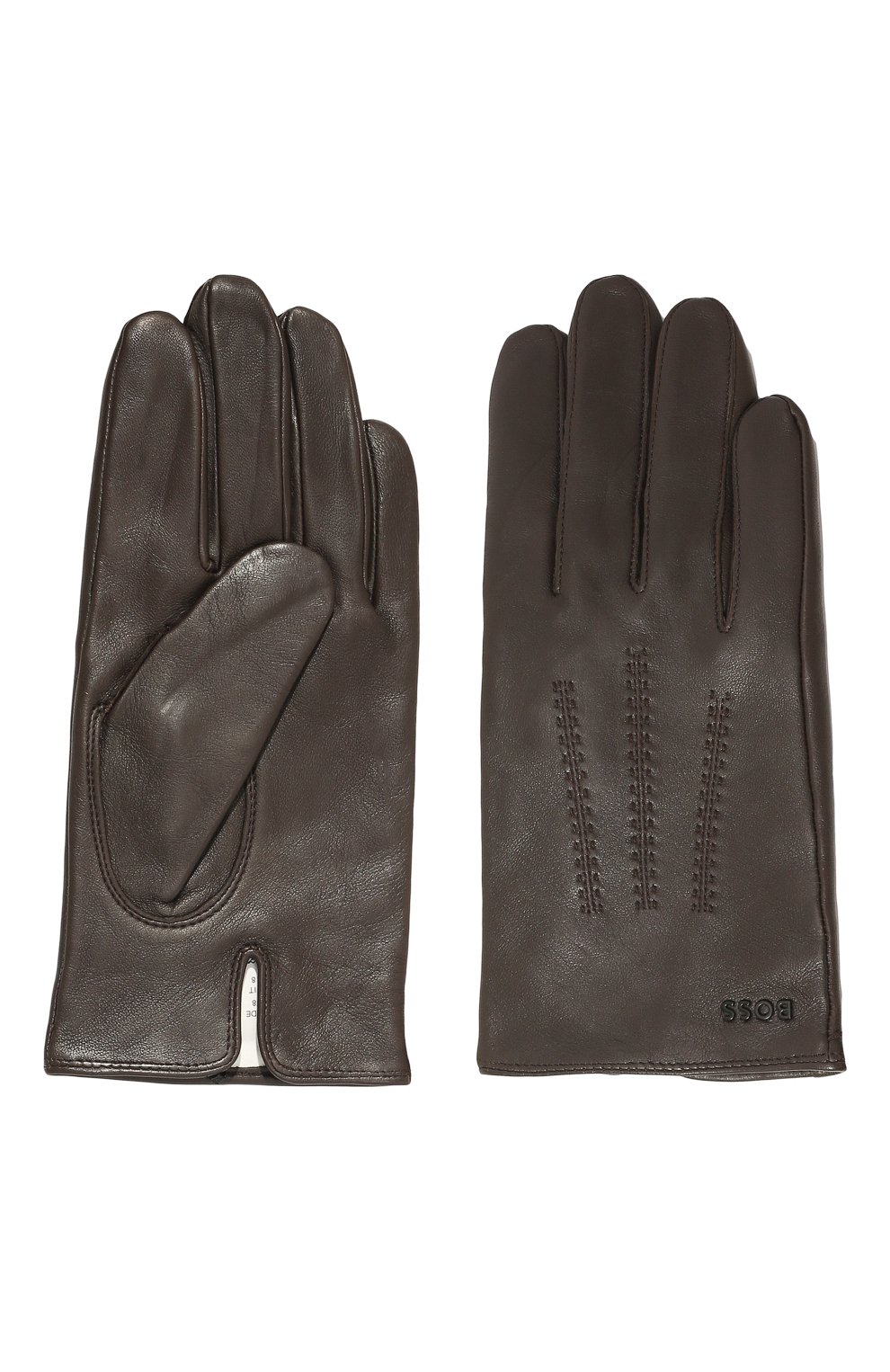Кожаные перчатки BOSS, арт. 50477271, фото 2
