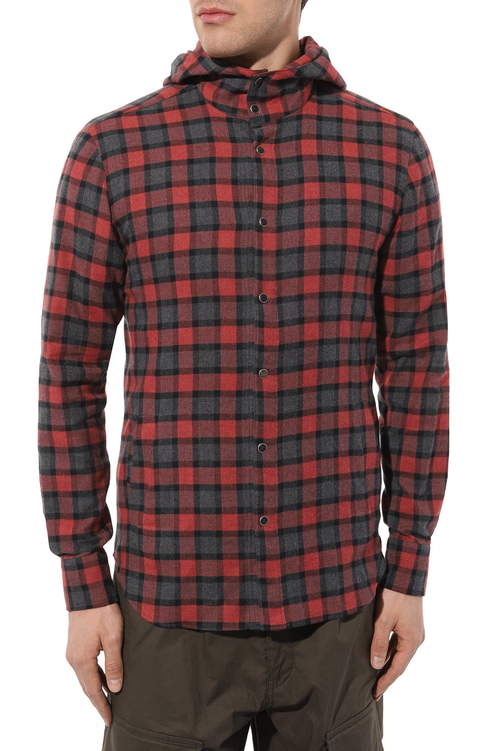 Хлопковая рубашка KITON, арт. UMCMARH0865204, фото 3