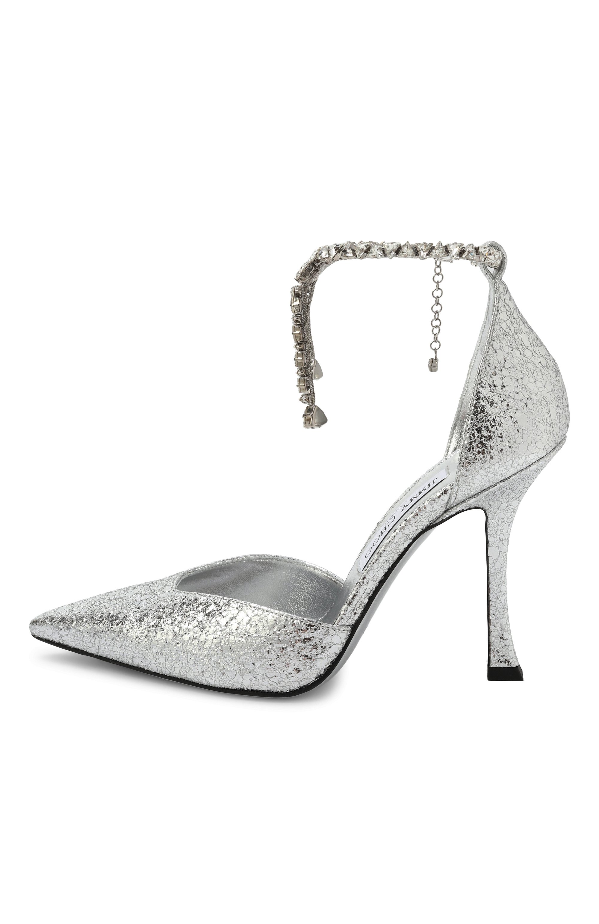 Кожаные туфли stevie 100 JIMMY CHOO, арт. STEVIE100HTJ, фото 4