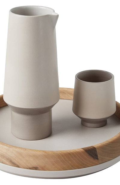 Набор для напитков с кувшином, двумя стаканами и подносом BRUNELLO CUCINELLI, арт. MLCERR0M04, фото 3