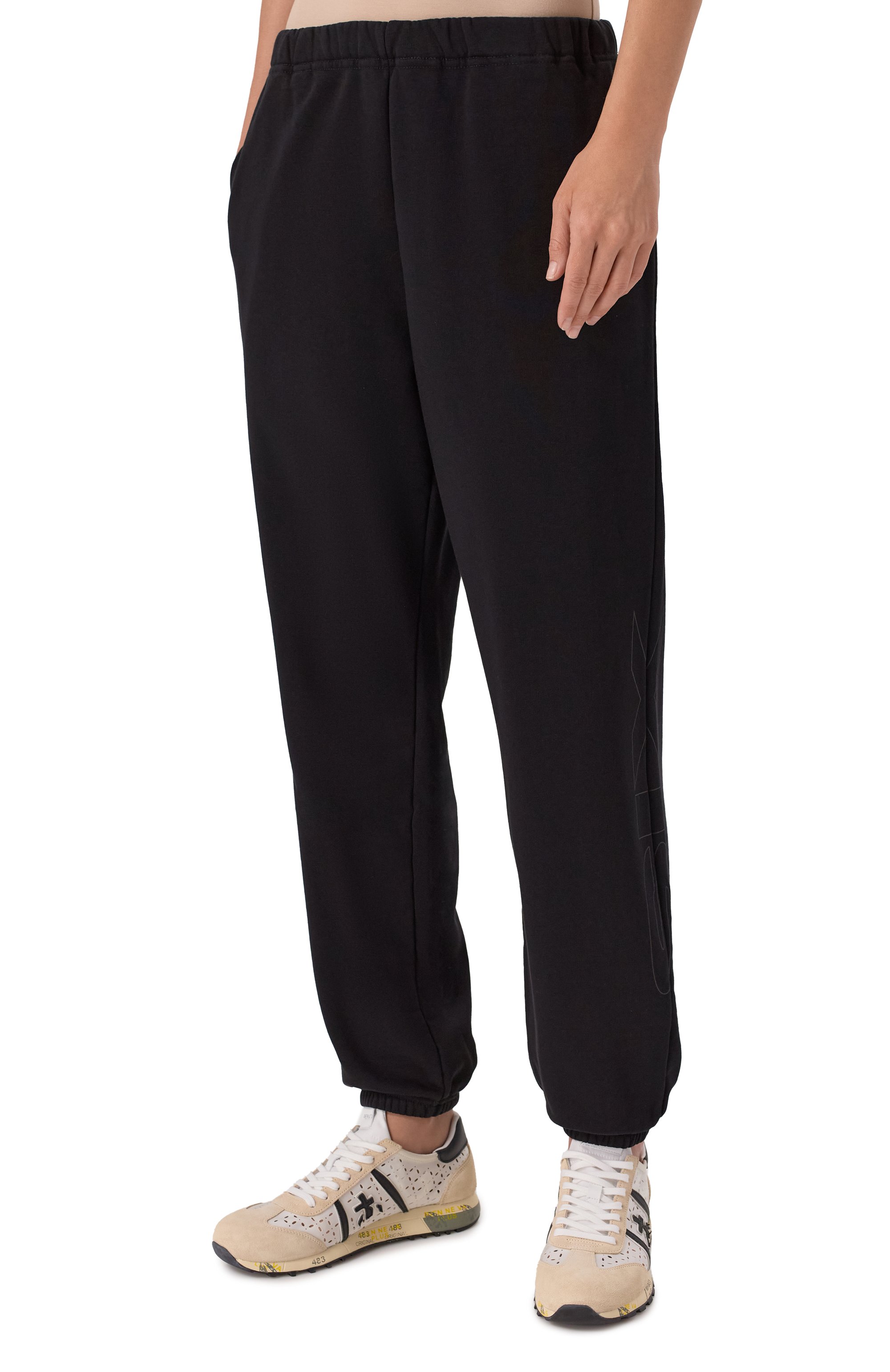 Хлопковые джоггеры MM6, арт. S52KA0544/M25013, фото 3