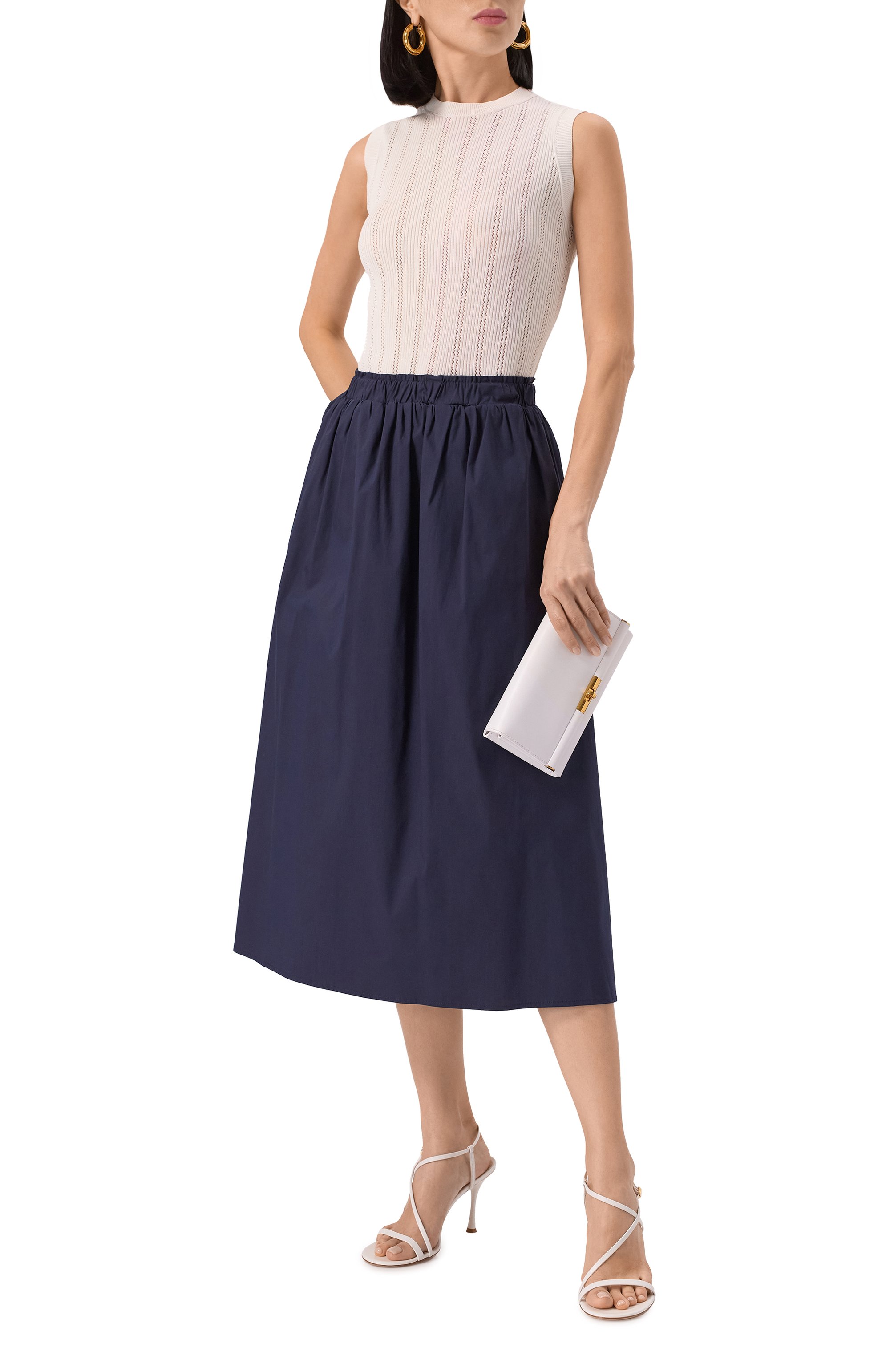 Хлопковая юбка GRAN SASSO, арт. 74273/54307, фото 2