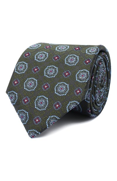Мужской шелковый галстук CANALI, арт. 18/HJ02864