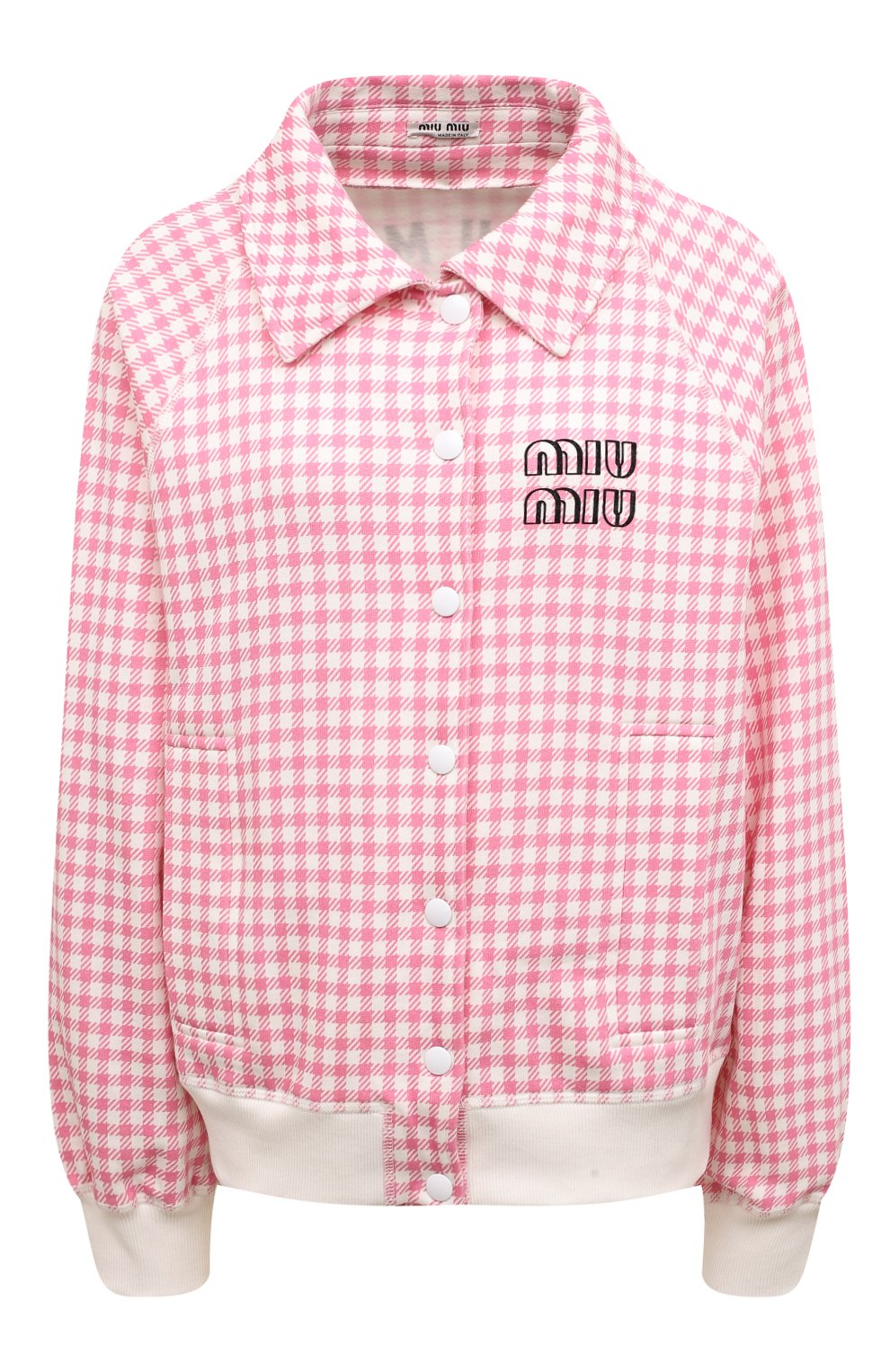 Хлопковый бомбер MIU MIU, арт. MJL818-10OP-F0UJ2, фото 1