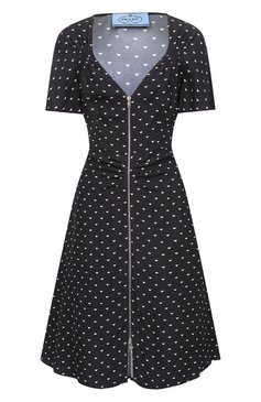 Платье из вискозы PRADA, арт. P3D14G-1YVE-F0967, фото 1