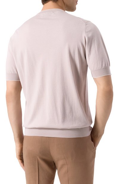 Хлопковый джемпер BRUNELLO CUCINELLI, арт. M29805200, фото 4