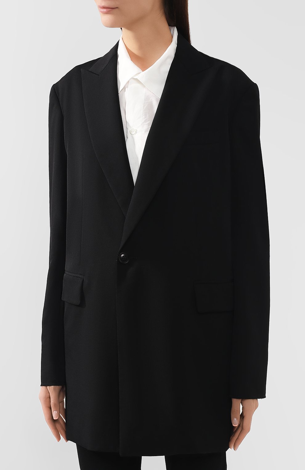 Шерстяной жакет YOHJI YAMAMOTO, арт. YJ-J40-130, фото 3