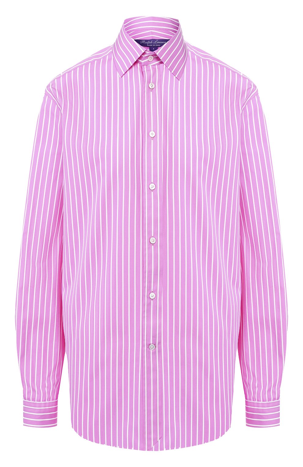 Хлопковая блузка RALPH LAUREN розового цвета по цене 79950 руб., арт. 290794255, фото 1 Хлопковая блузка RALPH LAUREN, арт. 290794255, фото 1