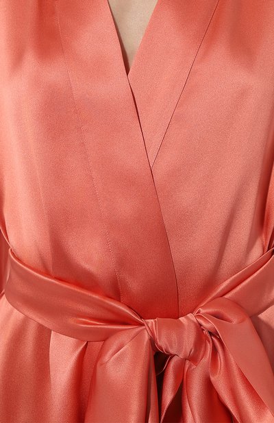 Шелковый халат CARINE GILSON, арт. AG0984VS, фото 5