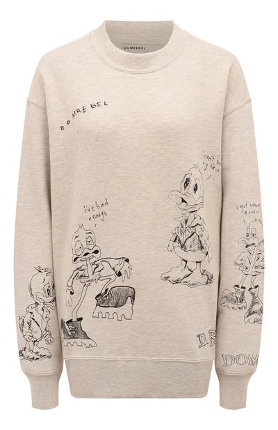 Женский хлопковый свитшот DOMREBEL, арт. QUACK/SWEATSHIRT