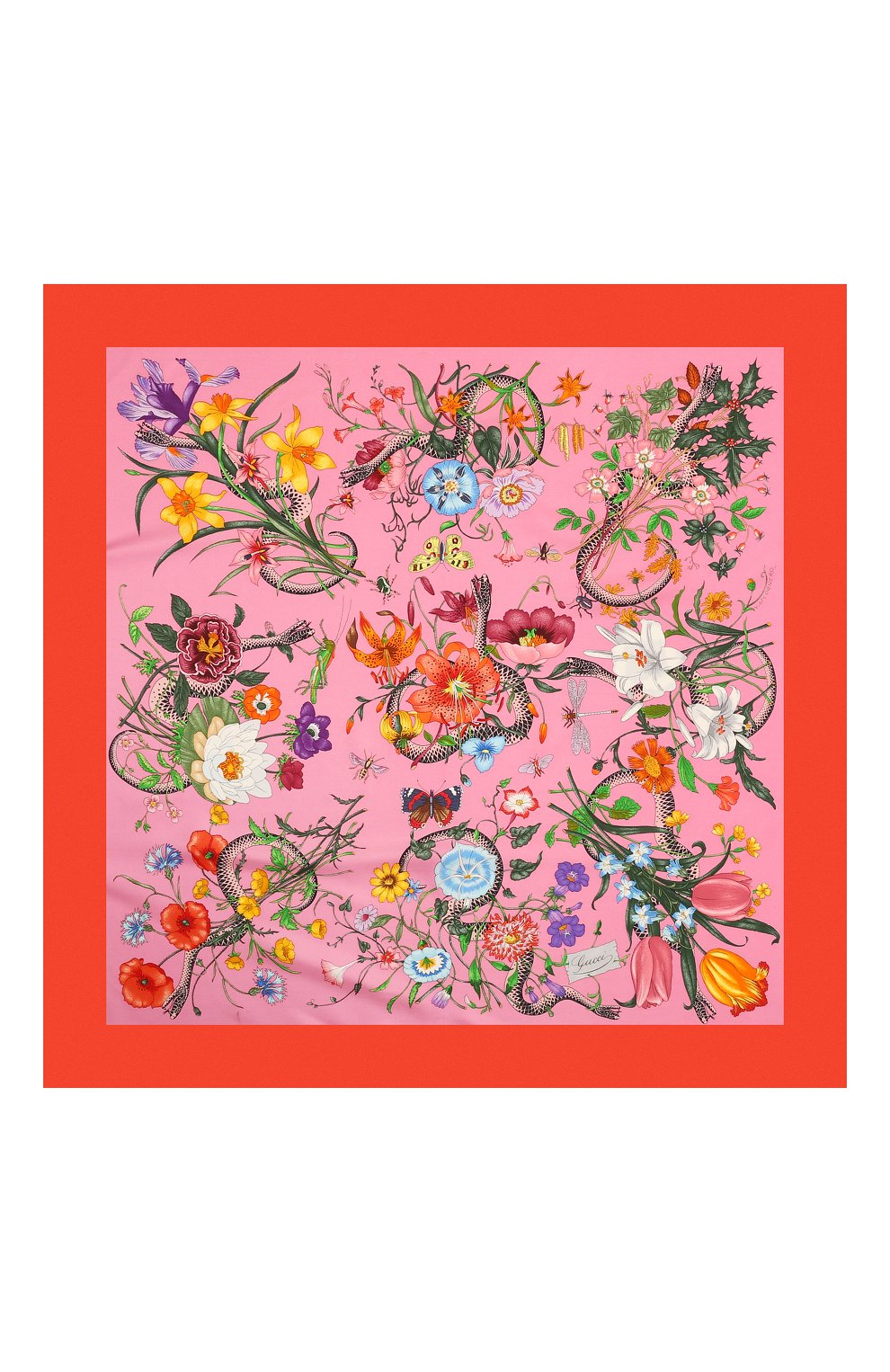 Шелковый платок GUCCI, арт. 452710 3G001, фото 5