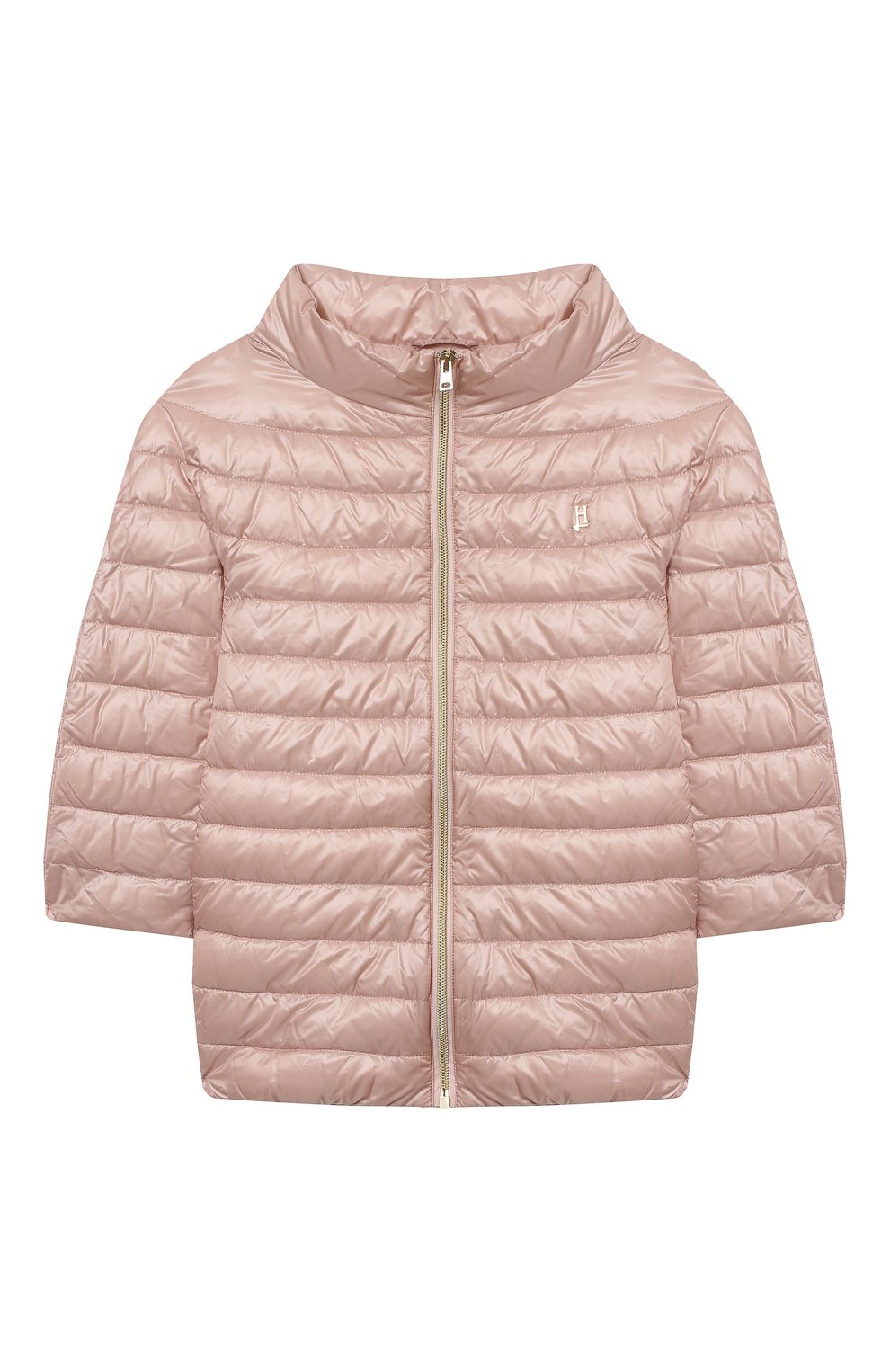 Пуховая куртка HERNO розового цвета по цене 37600 руб., арт. PI0037G/12017/4A-8A, фото 1 Пуховая куртка HERNO, арт. PI0037G/12017/4A-8A, фото 1