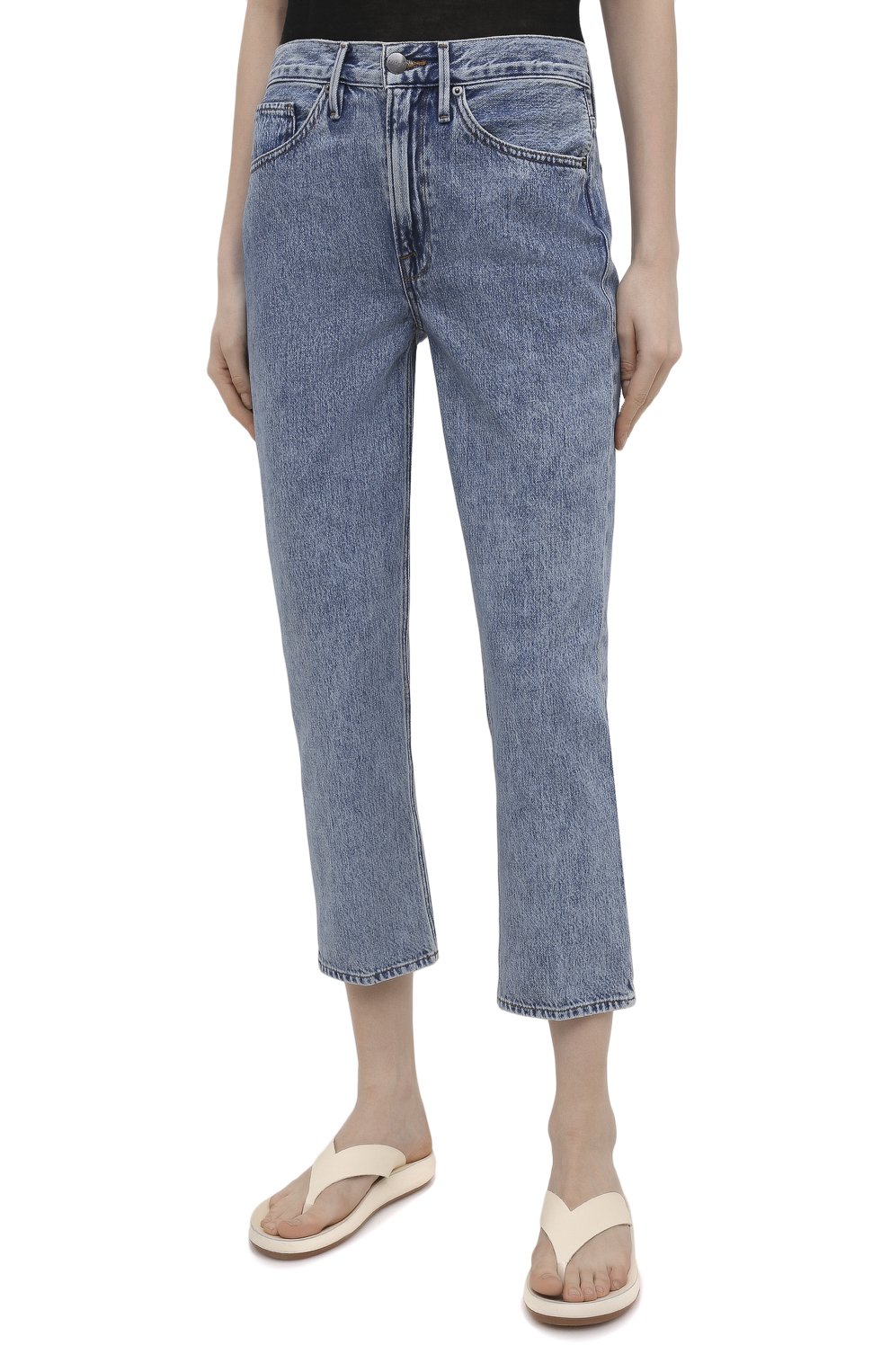 Джинсы FRAME DENIM голубого цвета по цене 43850 руб., арт. LPR207, фото 3 Джинсы FRAME DENIM, арт. LPR207, фото 3