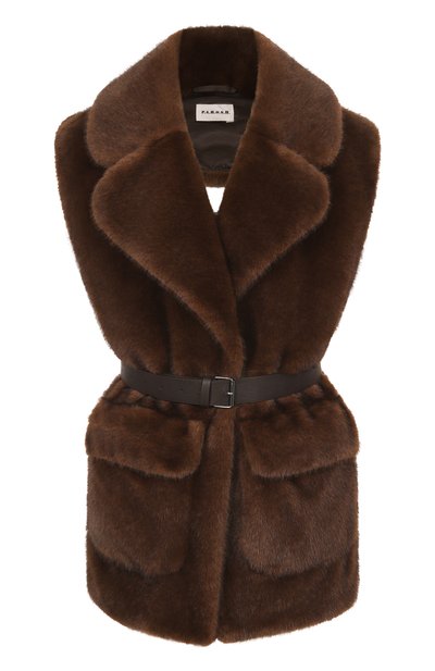 Женский жилет из экомеха P.A.R.O.S.H., арт. PULSE-D400528