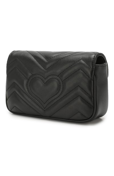 Сумка gg marmont super mini GUCCI, арт. 476433/DSVRT, фото 3