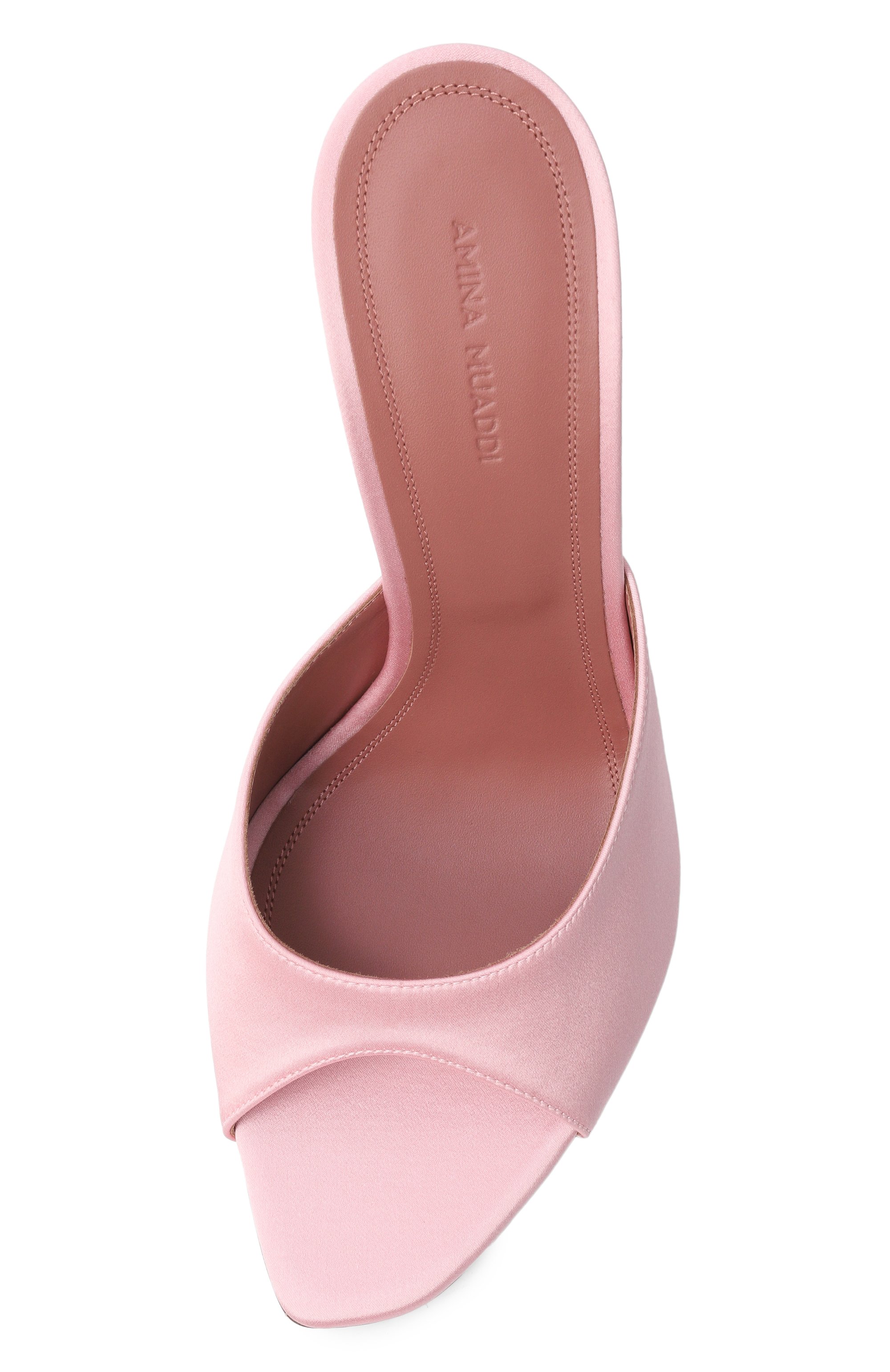Текстильные мюли alexa 105 AMINA MUADDI, арт. ALEXA SLIPPER 105/SATIN, фото 6