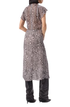 Платье из вискозы и шелка ISABEL MARANT, арт. 25PR00229FC/C1J06I, фото 4