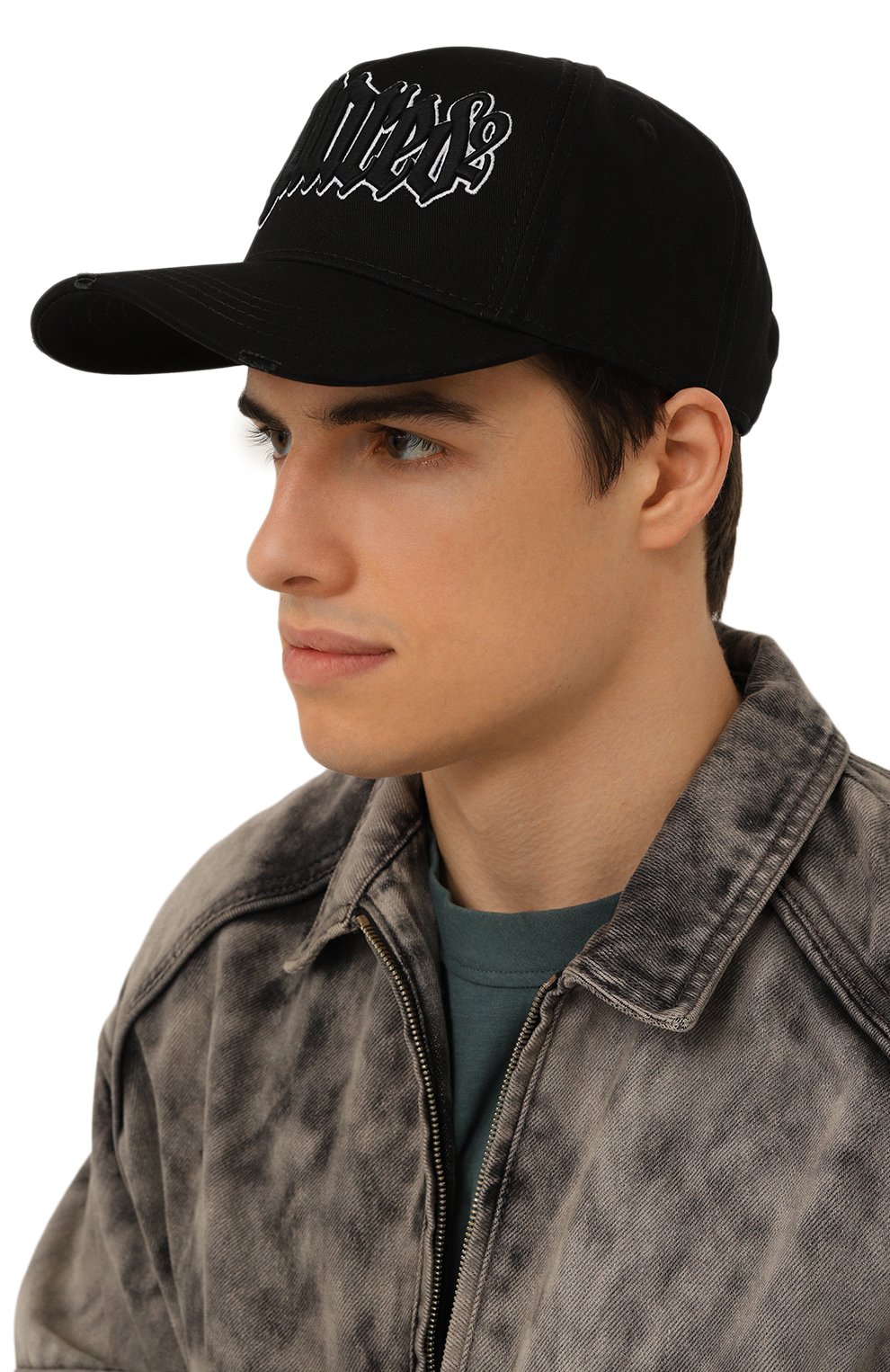 Хлопковая бейсболка DSQUARED2, арт. BCM0738/05C00001, фото 2