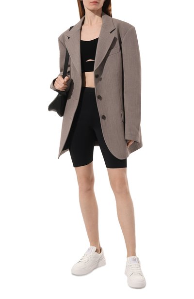 Шорты PATRIZIA PEPE черного цвета по цене 13800 руб., арт. 8P0508_J088, фото 2 Шорты PATRIZIA PEPE, арт. 8P0508_J088, фото 2