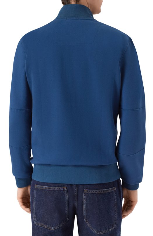 Хлопковая толстовка Aeronautica Militare FE2063UF00662 Синий  FE2063UF00662 Фото 6