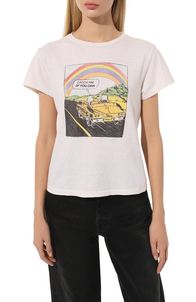 Хлопковая футболка RE/DONE, арт. 024-02WCGT236, фото 3