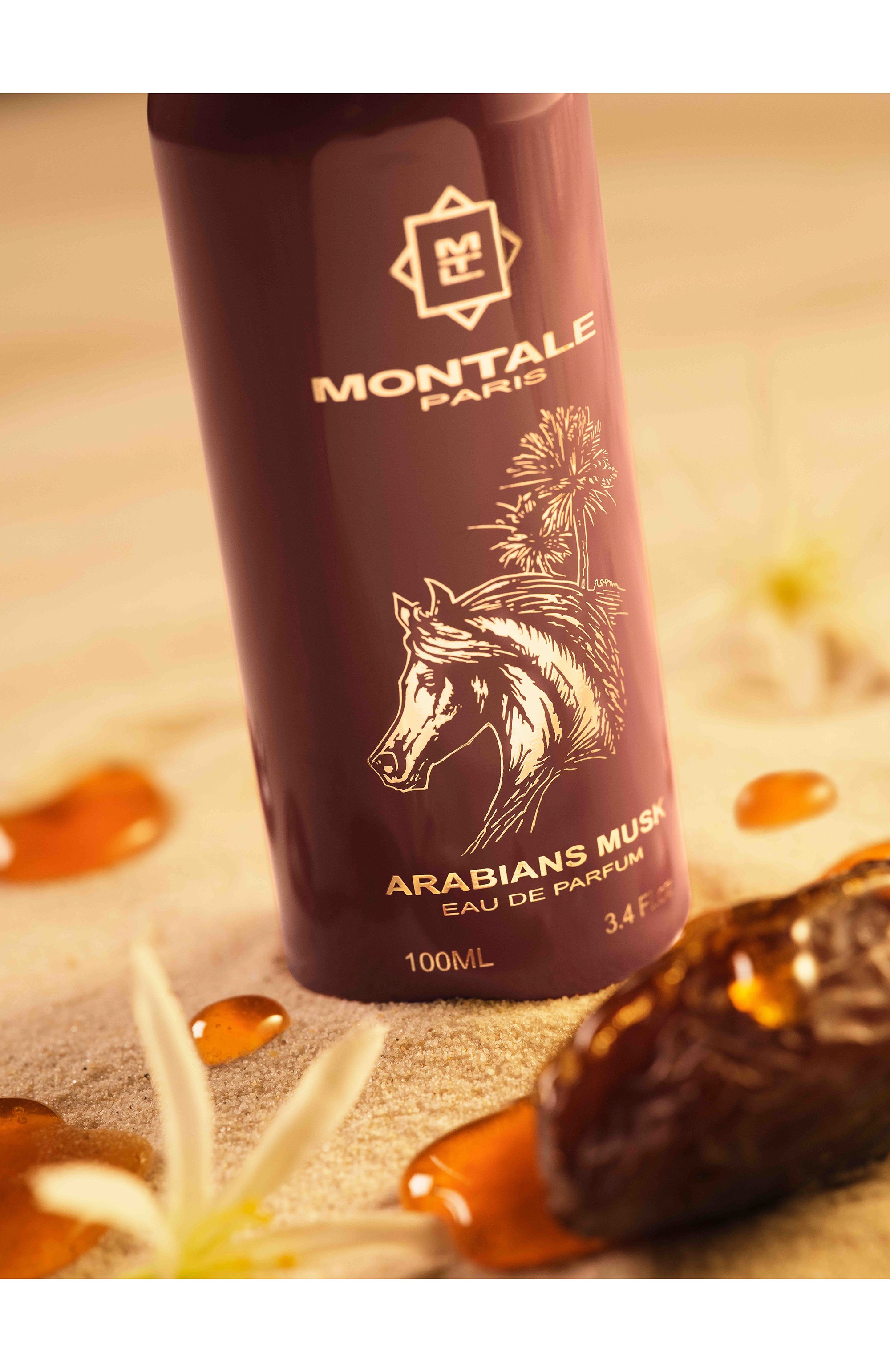 Парфюмерная вода arabians musk (100ml) MONTALE бесцветного цвета по цене 21300 руб., арт. 3760260459174, фото 2 Парфюмерная вода arabians musk (100ml) MONTALE, арт. 3760260459174, фото 2