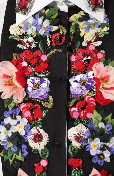 Хлопковая рубашка DOLCE & GABBANA, арт. F5K69Z/GD66V, фото 5