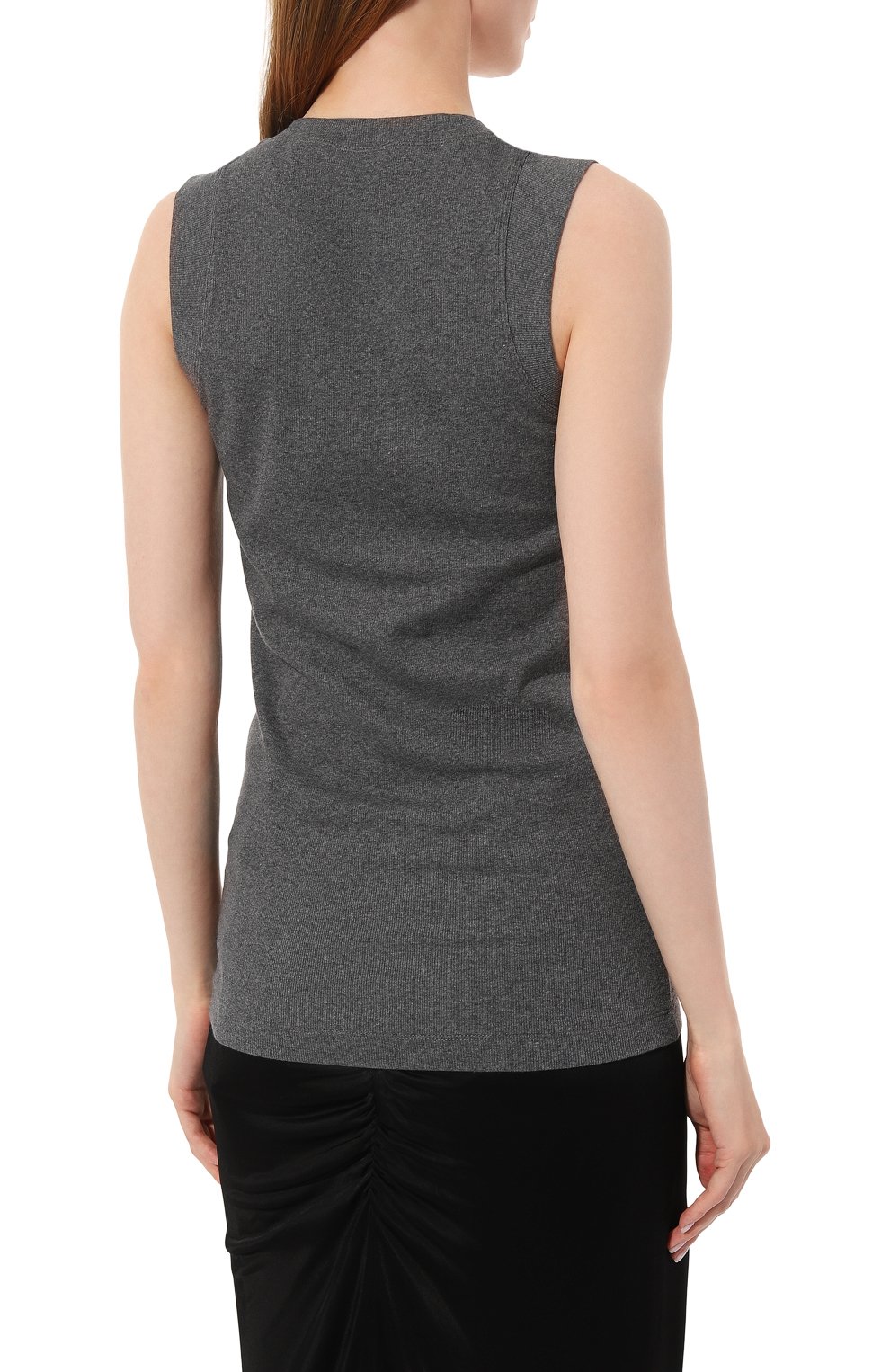 Хлопковый топ BRUNELLO CUCINELLI, арт. MPTC8EL672, фото 4