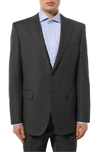 Костюм из шерсти и шелка CANALI, арт. 11220/10/BF04817, фото 2