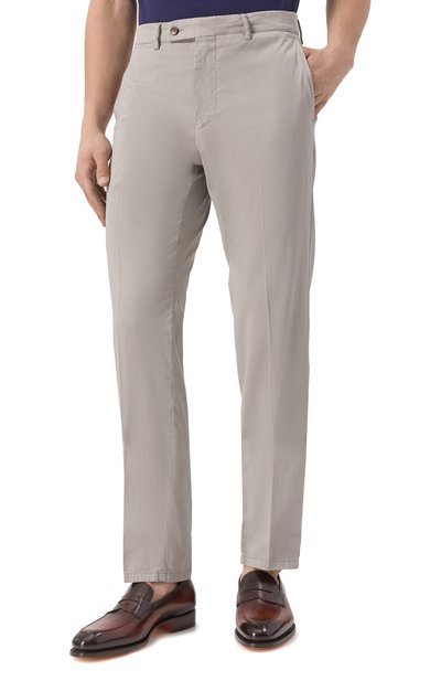 Брюки из хлопка и шелка BERWICH, арт. VULCAN0195 GD/DV0955X, фото 3