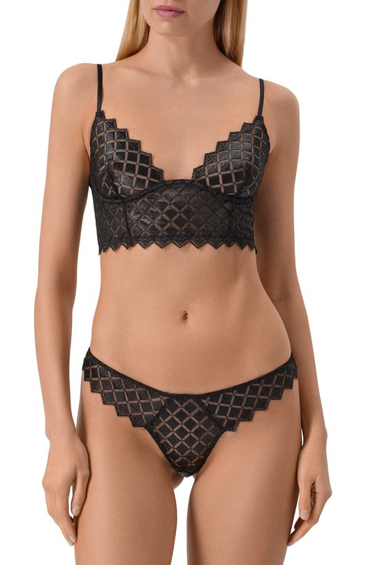 Трусы-стринги Kiki De Montparnasse F251PN265 Чёрный  F251PN265 Фото 2