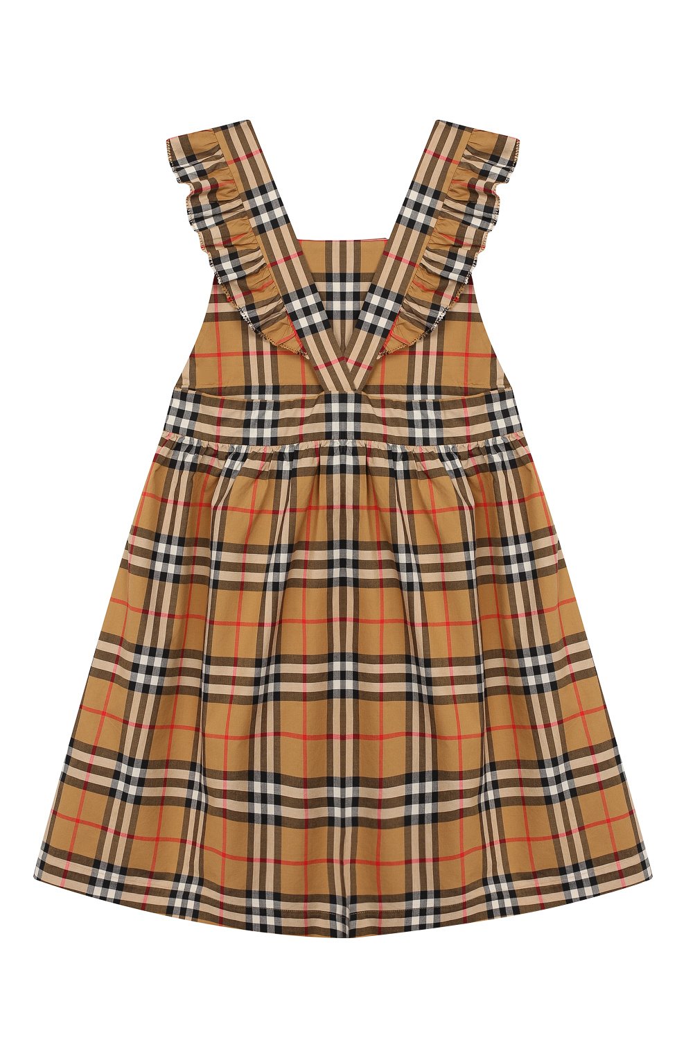 Хлопковый сарафан BURBERRY, арт. 8010656, фото 2