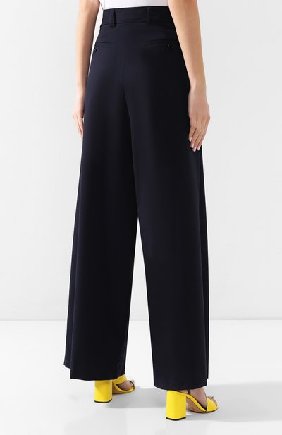 Брюки из смеси хлопка и шерсти DRIES VAN NOTEN, арт. 191-10942-7286, фото 4