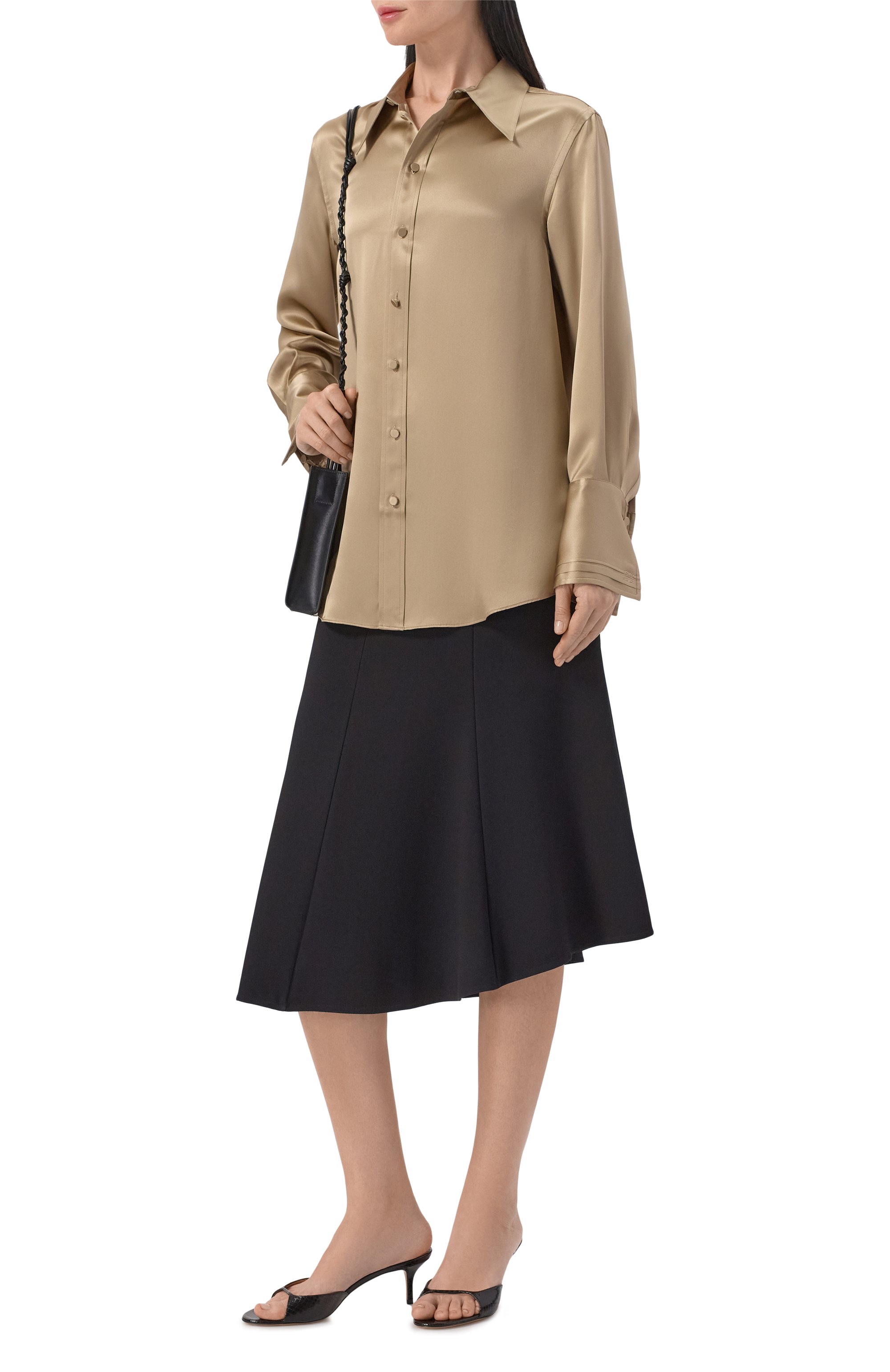 Атласная рубашка CO, арт. 2466NLSC-S26, фото 2